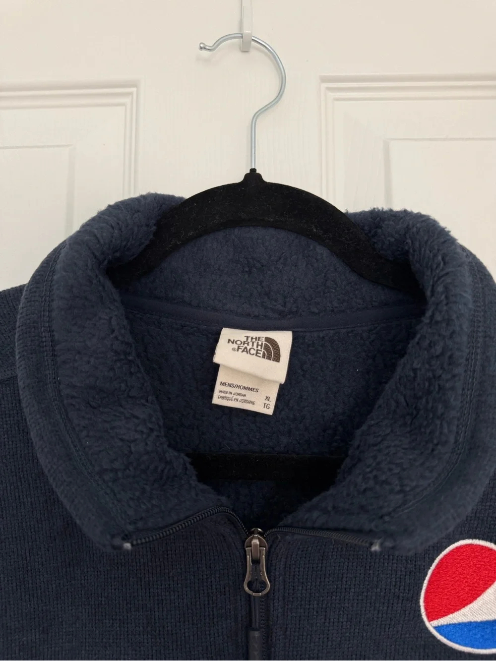 The North Face Sweater Fleece Vest Pepsi Men’s XL Navy